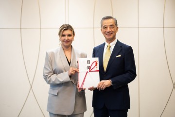 Japanese Company Nojima Corporation to Allocate 200 Million Yen to Projects of the Olena Zelenska Foundation in Support of Children