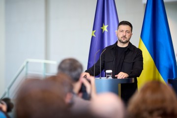 Statement by the President of Ukraine at a Joint Press Conference with the Federal Chancellor of Germany