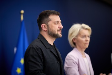 Statement by the President of Ukraine at the Joint Press Point with the President of the European Commission