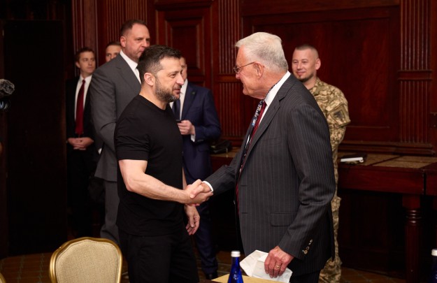 Volodymyr Zelenskyy Met with U.S. Special Presidential Envoy for Ukraine Keith Kellogg
