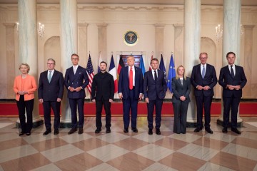 Talks Were Held in Washington Between the Leaders of Ukraine, the U.S., France, Finland, Germany, the United Kingdom, Italy, the EU, and NATO