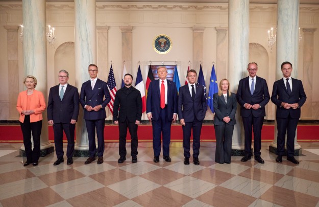 Talks Were Held in Washington Between the Leaders of Ukraine, the U.S., France, Finland, Germany, the United Kingdom, Italy, the EU, and NATO
