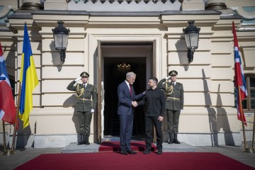 Зустріч Президента України та Прем’єр-міністра Норвегії