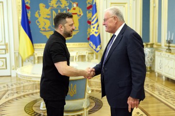 Volodymyr Zelenskyy Met with U.S. Special Presidential Envoy General Keith Kellogg