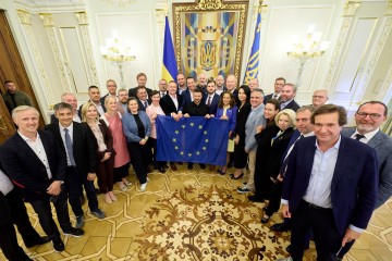 President Met with the Delegation of the International Parliamentary Network United for Ukraine
