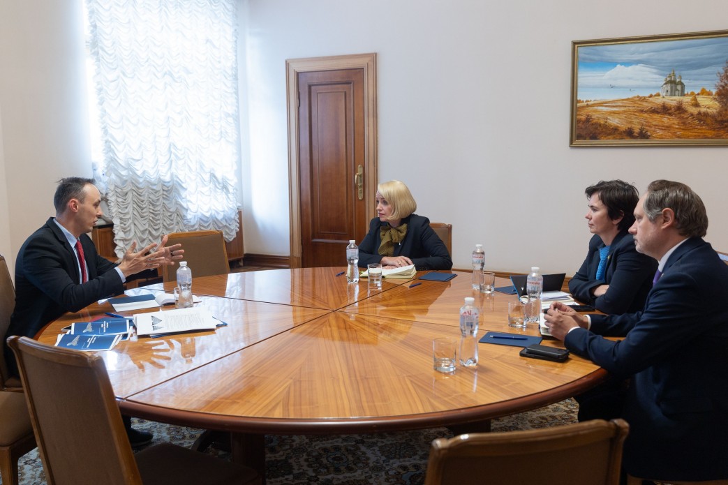 Advisor-Presidential Presidential Policy Commissioner Vladislav Vlasyuk met with...