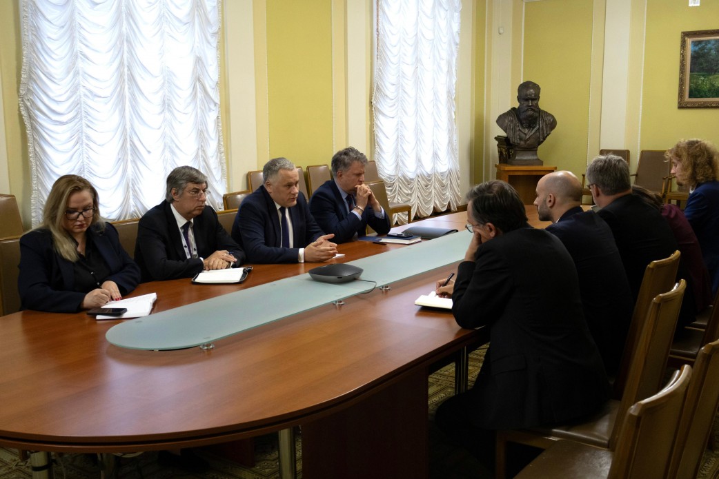 Igor Zhovkva, Deputy Head of the Presidential Office of Ukraine, met with Europe...
