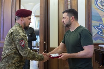 Володимир Зеленський привітав воїнів-танкістів із Днем танкових військ 