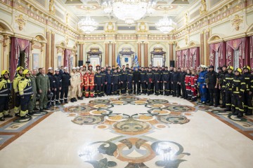 Президент привітав працівників і працівницю ДСНС із Днем рятівника 