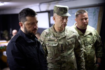President Met with Warriors of the 79th Separate Air Assault Brigade Engaged in the Defense of Myrnohrad and the Dobropillia Counteroffensive