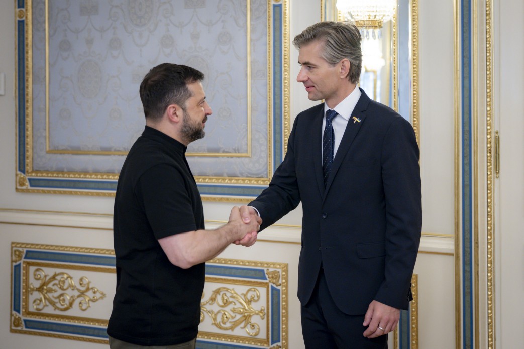 President Volodymyr Zelensky met with the Foreign Minister of Lithuania Kastutis...