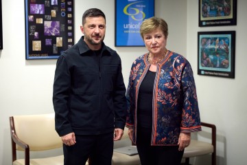 Volodymyr Zelenskyy and Kristalina Georgieva Discussed Programs to Support Ukraine’s Financial Resilience