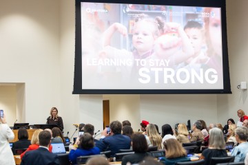 In New York, Olena Zelenska Participated in an Event on Education in Ukraine During the War