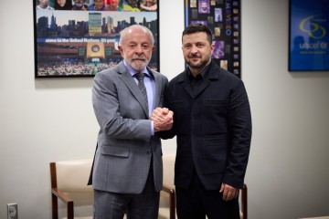 Volodymyr Zelenskyy Met with Lula da Silva