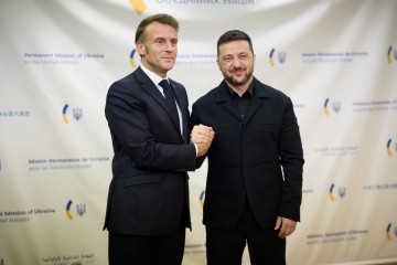 Tightening Sanctions, Use of Frozen Assets, and New Steps in Response to Russian Escalation: Meeting Between the Presidents of Ukraine and France