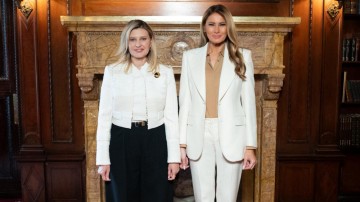 Olena Zelenska Held a Meeting with Melania Trump