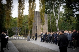 У 84-ті роковини трагедії Бабиного Яру Президент ушанував пам’ять жертв нацистів, 29 вересня 2025 року.