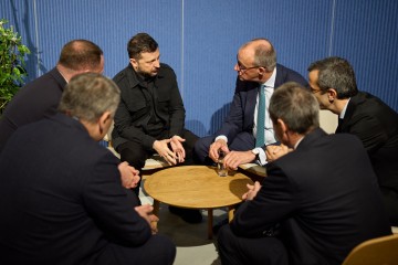 Volodymyr Zelenskyy Met with Friedrich Merz