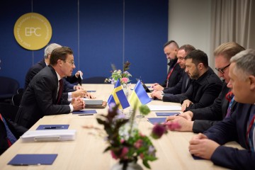 Volodymyr Zelenskyy and Ulf Kristersson Discussed Tools for Using Frozen Russian Assets to Defend and Rebuild Ukraine