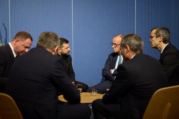 Володимир Зеленський зустрівся з Фрідріхом Мерцом 