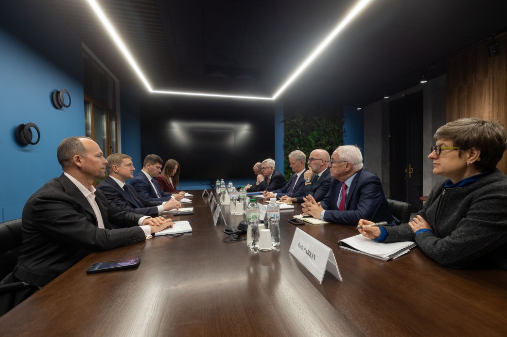 Igor Brusilo, Deputy Head of the Presidential Office of Ukraine, met with a dele...