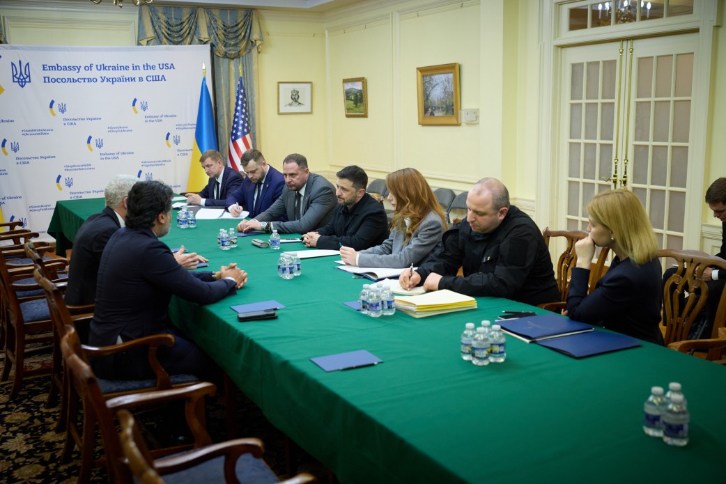 Президент зустрівся з представниками провідних енергетичних компаній США