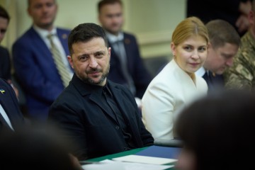 Volodymyr Zelenskyy Met With the Heads of American Think Tanks