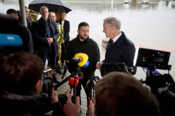 Meeting Between the President of Ukraine and the Prime Minister of Norway