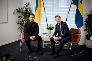 Розвиток повітряних спроможностей та підтримка української енергетики: Президент зустрівся з Прем’єром Швеції