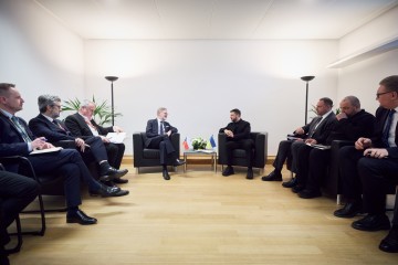 The President of Ukraine Met with the Prime Minister of the Czech Republic