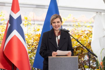 Ukrainian–Norwegian Friendship Began Almost a Thousand Years Ago, Not Merely With Diplomatic Agreements, but With Human Relationships – Olena Zelenska at the Unveiling of a Monument to Queen Ellisiv (Elizabeth of Kyiv) in Oslo