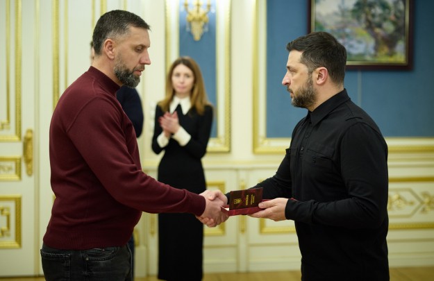 The President Presented State Awards to Energy Workers Restoring Power Supply after Russian Attacks