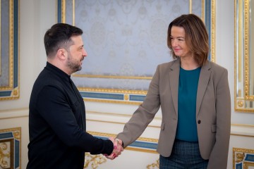 Development of the PURL Initiative and Diplomatic Efforts to Achieve a Genuine Peace: The President Met with the Deputy Prime Minister of Slovenia