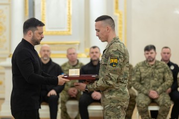 I Thank Every Single Person Who Fights for Ukraine – The President: Honored Warriors with the Highest State Awards