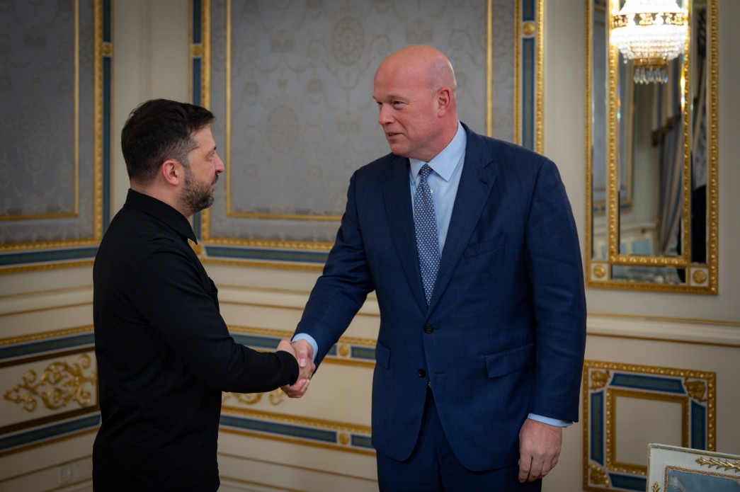 In Kyiv, President of Ukraine Volodymyr Zelensky met with representatives of the...