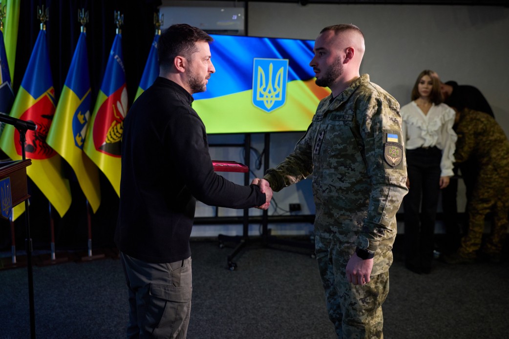 On the occasion of the third anniversary of the liberation of Kherson, the Presi...