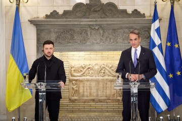 Statement by the President of Ukraine at a Joint Press Conference with the Prime Minister of Greece