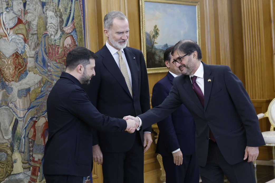 Президент зустрівся з Королем Іспанії Феліпе VI Президент зустрівся з Королем Іспанії Феліпе VI