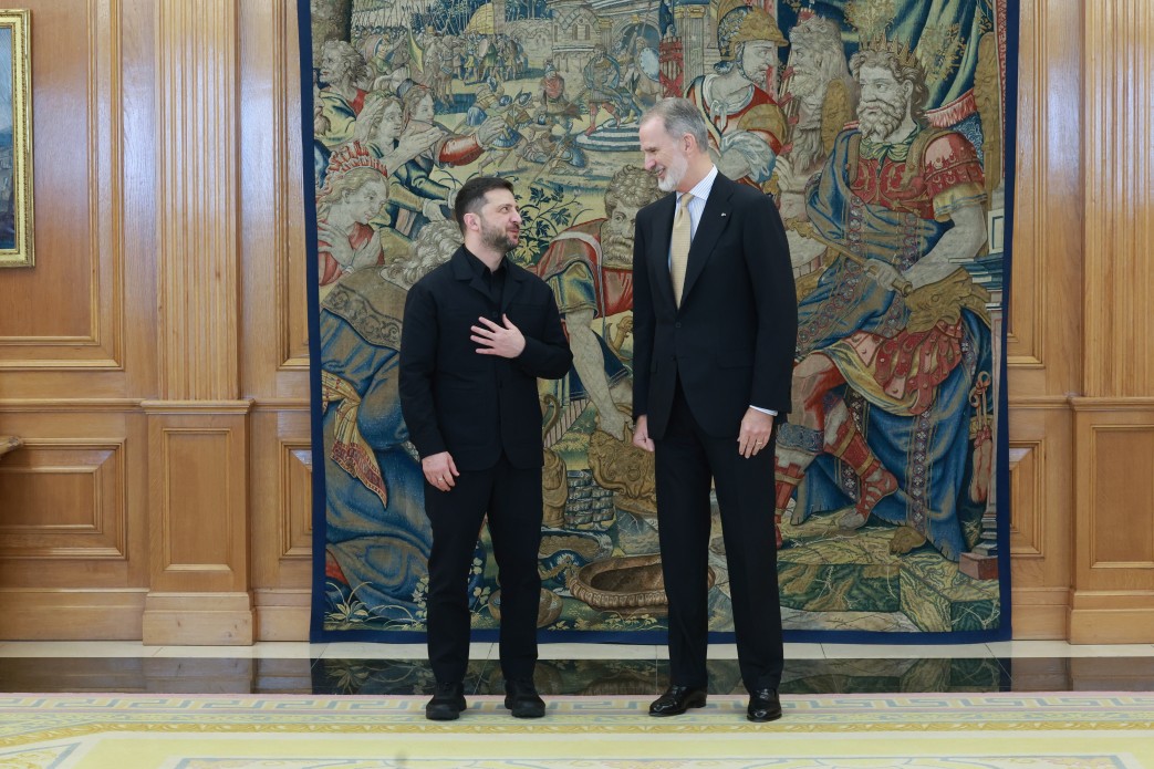 Президент зустрівся з Королем Іспанії Феліпе VI Президент зустрівся з Королем Іспанії Феліпе VI