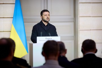 Заява Президента України під час спільного з Президентом Франції спілкування з журналістами