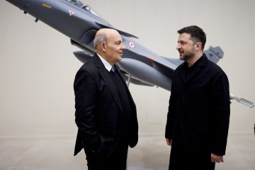 Volodymyr Zelenskyy Met with the Leadership of the French Aerospace Company That Produces Rafale Aircraft