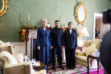 Президент України й перша леді зустрілися з Президенткою Ірландії