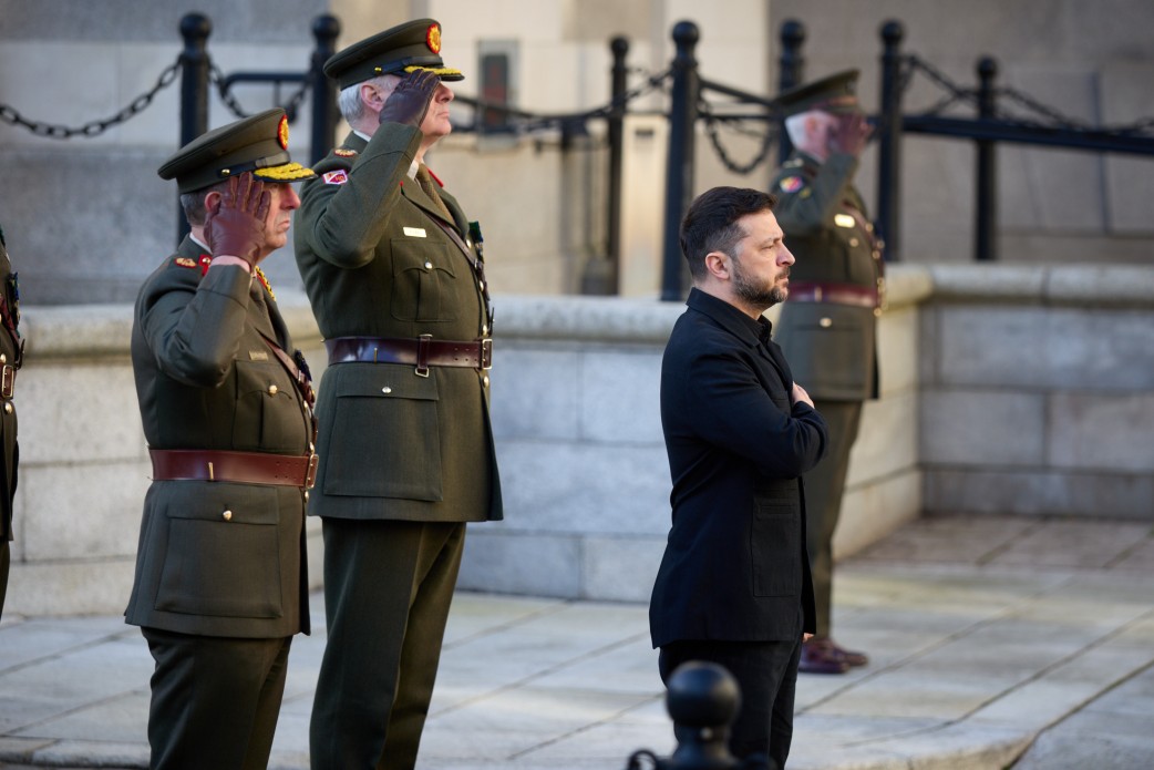 Заява Президента України під час спільного з Прем’єр-міністром Ірландії спілкування з журналістами Заява Президента України під час спільного з Прем’єр-міністром Ірландії спілкування з журналістами