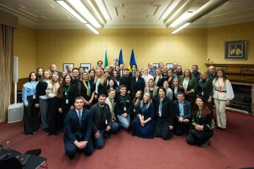 Президент і перша леді зустрілися з українською громадою в Ірландії