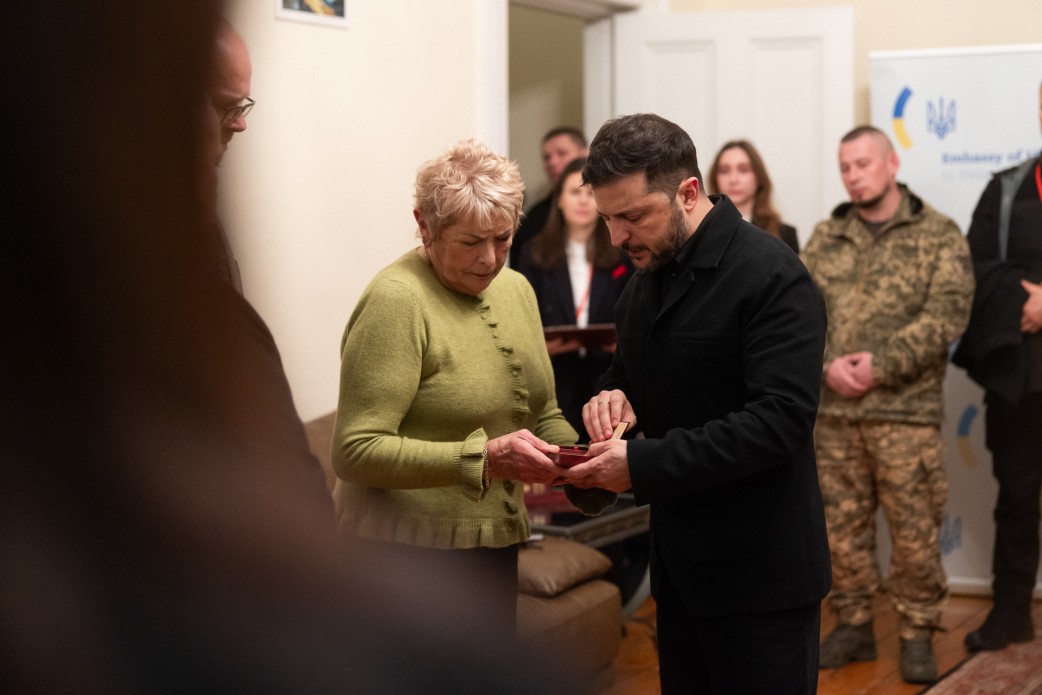 Президент і перша леді зустрілися з українською громадою в Ірландії