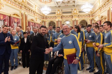 Президент відзначив державними нагородами українських дефлімпійців