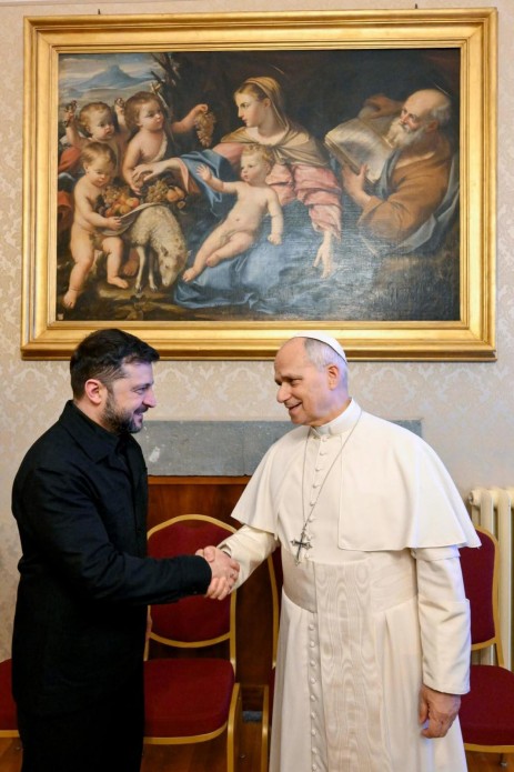 Президент мав аудієнцію в Папи Римського Лева ХІV Президент мав аудієнцію в Папи Римського Лева ХІV