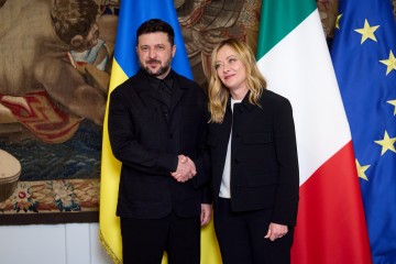 Defense and Energy Support for Ukraine: Volodymyr Zelenskyy Met with Giorgia Meloni in Rome