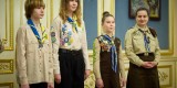 Президент прийняв Вифлеємський вогонь миру від представників скаутських організацій України Президент прийняв Вифлеємський вогонь миру від представників скаутських організацій України