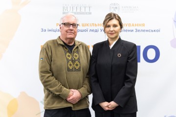 Olena Zelenska Took Part in the Opening of a Kitchen Factory in the Kharkiv Region